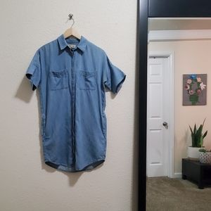Madewell Blue Denim Dress
